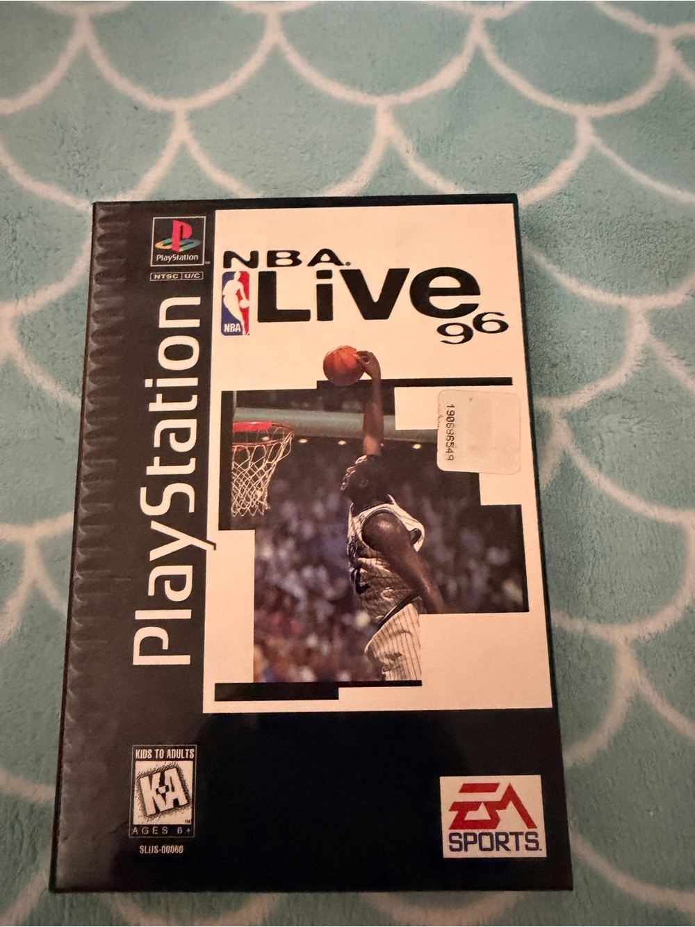NBA Live 96 PS1 Complete Long Box EA Sports